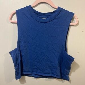 Outdoor Voices Everyday boyfriend tank Blue Size M